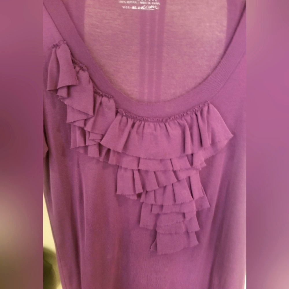 J.Crew Ruffle Top - image 2